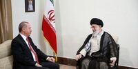 دیدار اردوغان با مقام معظم رهبری