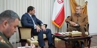 دیدار لاریجانی با وزیر دفاع ارمنستان