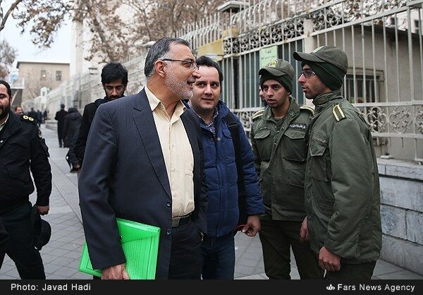 دادگاه علنی علیرضا زاکانی