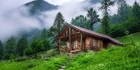 سفر اقتصادی به خنکای کلبه چوبی در دل ماسال در دل تابستان