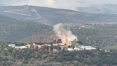  مقر نظامیان اسرائیل زیر آتش سنگین حزب الله 
 