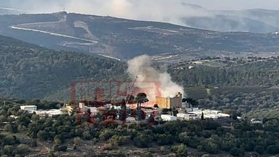  مقر نظامیان اسرائیل زیر آتش سنگین حزب الله 
 