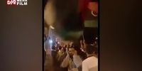 ویدئو/ شعار علیه بن‌سلمان مقابل سفارت عربستان در لیبی