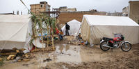 فرزندان آیت الله هاشمی رفسنجانی در چادر زلزله زدگان + عکس