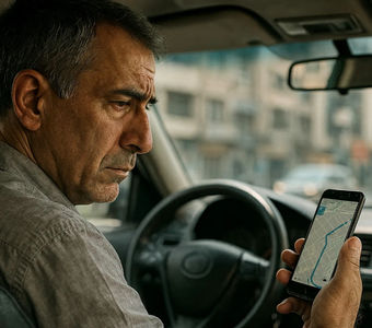 بازنشستگان پشت فرمان تاکسی‌های اینترنتی | حقوق بازنشستگی جوابگوی هزینه‌ها نیست | معیشت‌مان اسیر گاز، کلاچ و ترمز است