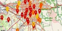 هوای12 منطقه پایتخت آلوده شد