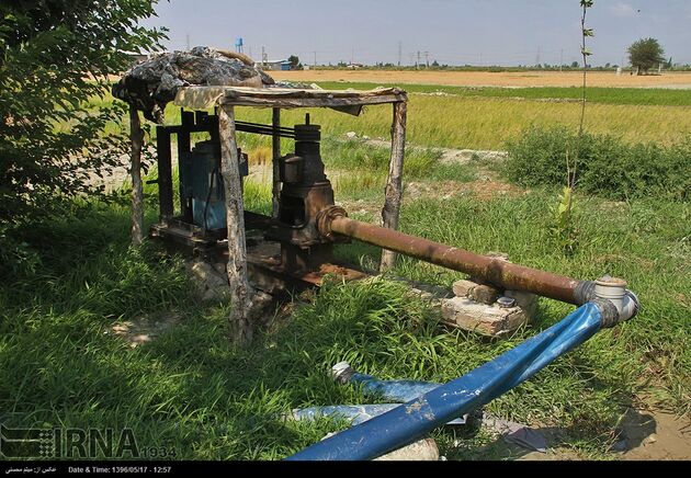 حفر چاه های غیرمجاز در گلستان