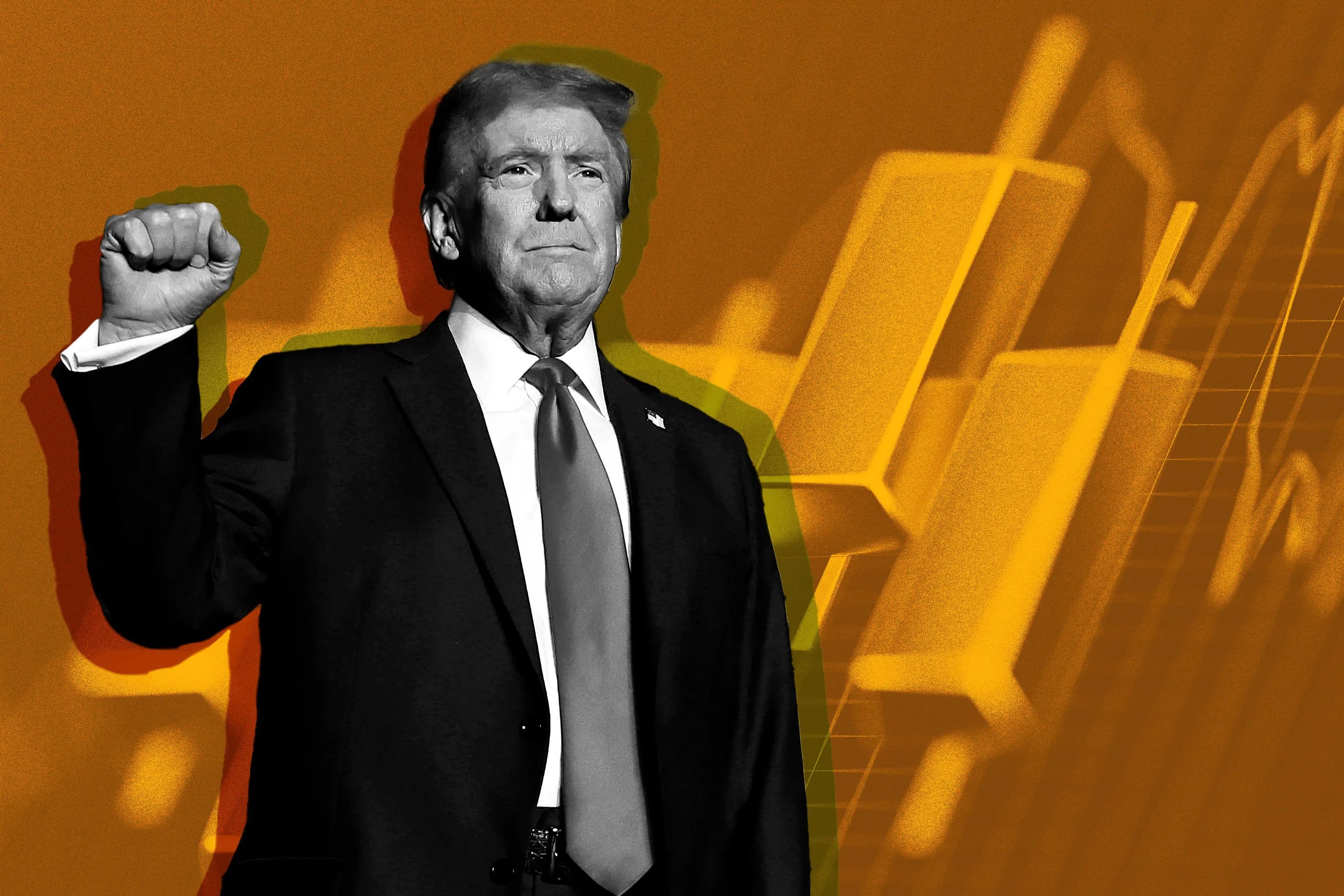 تداوم رشد قیمت طلا پس از امضای توافق پایان تعطیلی دولت آمریکا توسط ترامپ | سقوط ین در برابر یورو