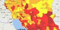 آخرین رنگ بندی کرونا در کشور/۱۲۰ شهرستان در وضعیت قرمز