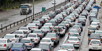 اعلام وضعیت ترافیکی کشور/ ترافیک سنگین در آزادراه کرج - تهران