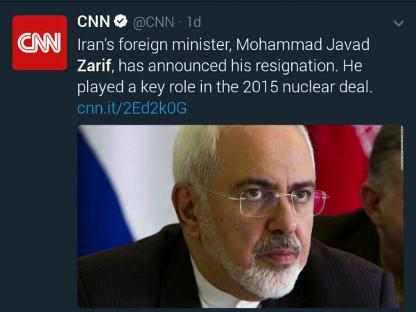 بعد از استعفای ظریف، ایران هم از برجام خارج می‌شود؟