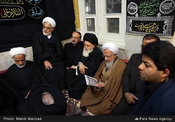 تشییع پیکر آیت الله موسوی اردبیلی