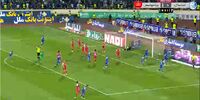 گل تساوی استقلال به پرسپولیس در دقیقه 90+10 + فیلم