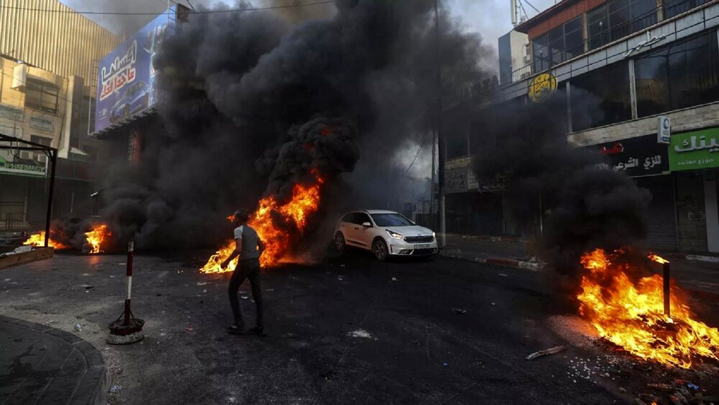 حمله پهپادی ارتش اسرائیل به اردوگاه جنین