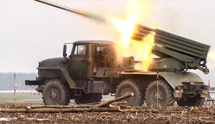 شلیک 500 موشک روسی به اوکراین