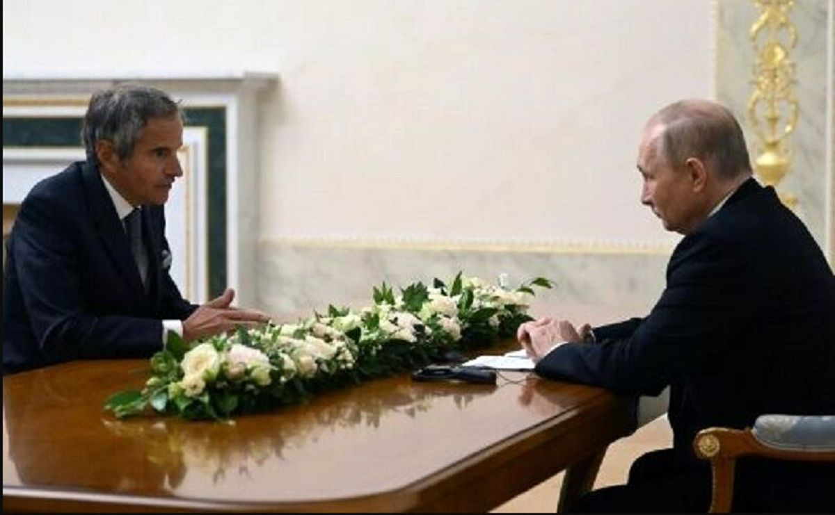 پوتین خیال گروسی را راحت کرد/ همکاری روسیه با آژانس بین‌المللی انرژی اتمی ادامه‌دار شد