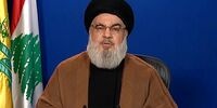  دو فرزند آیت‌الله سیستانی در صف صاحبان عزای سیدحسن نصرالله+ فیلم
