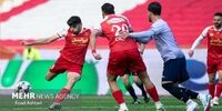 برد پرسپولیس در نیمه اول بازی با آلومینیوم
