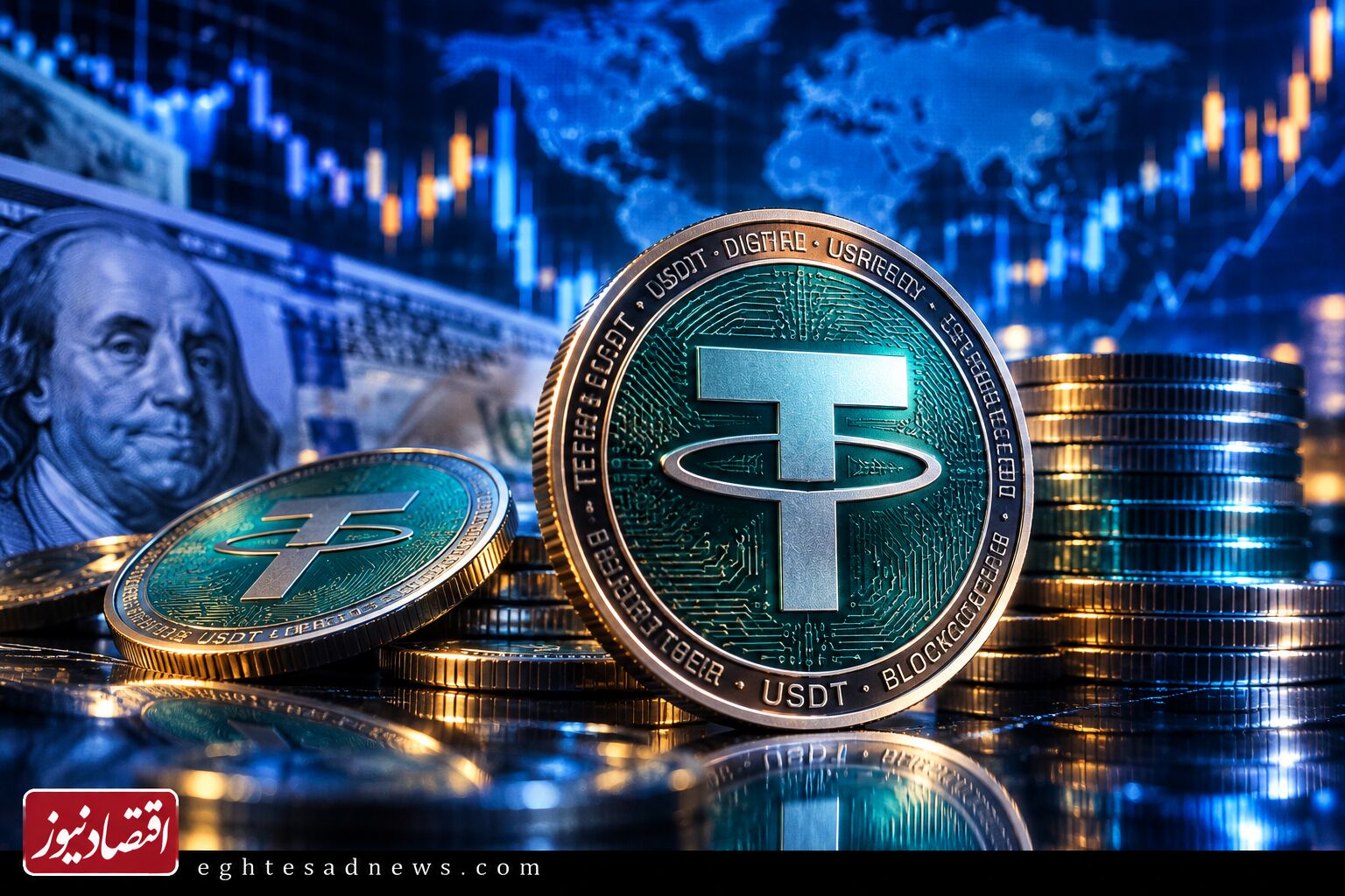 قیمت تتر امروز چهارشنبه ۶ آبان ۱۴۰۵/ کاهش قیمت تتر