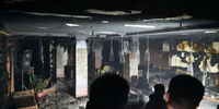 تصاویری تلخ از محل حادثه آتش‌سوزی در جشن تولدی که ۸ قربانی گرفت+ فیلم

