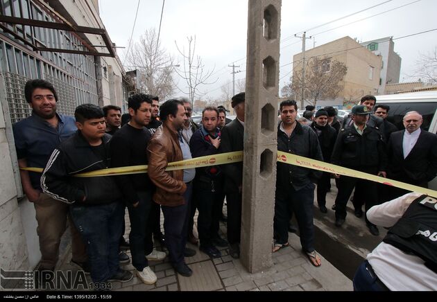 بازسازی صحنه سرقت مسلحانه از طلافروشی