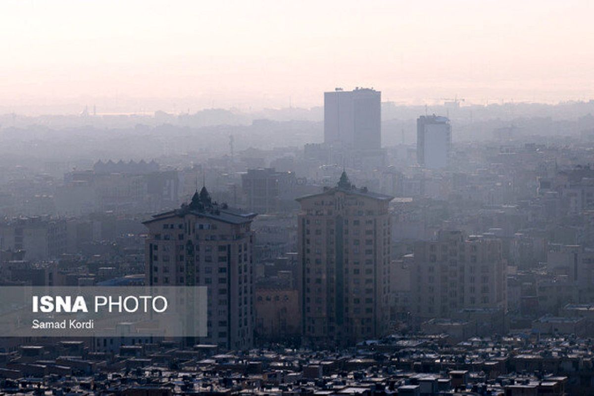 هوای امروز تهران در شرایط ناسالم قرار دارد