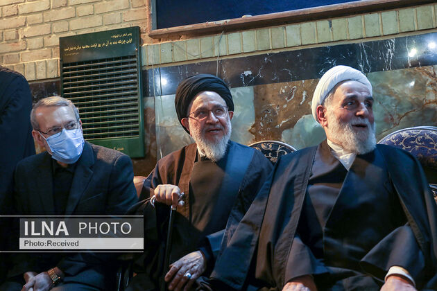 مراسم همسر شهید مطهری