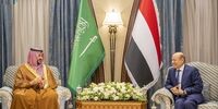 رایزنی خالد بن سلمان با رئیس شورای رهبری دولت مستعفی یمن 