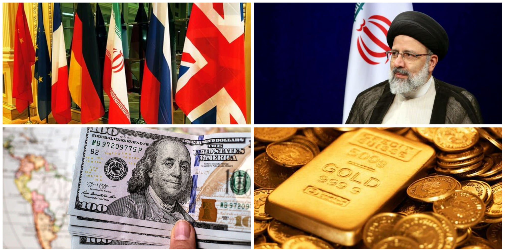 پیام رئیسی به بازار دلار /قیمت طلا و سکه ریزش کرد