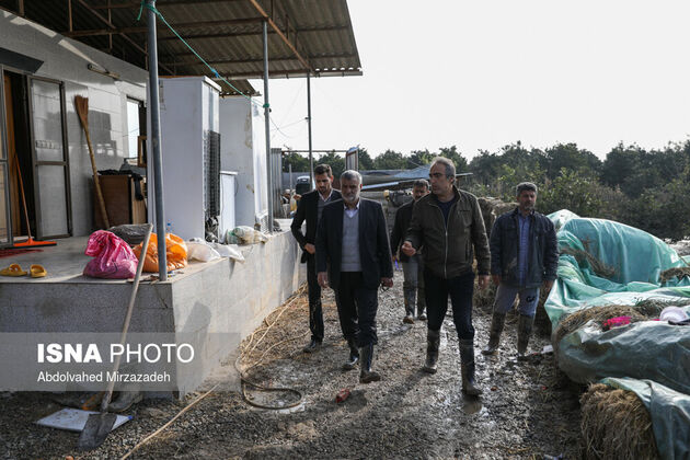 بازدید جهانگیری از مناطق سیل‌زده