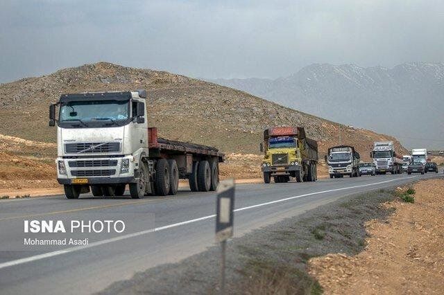 آخرین وضعیت مرزهای کشور و کامیون‌های منتظر