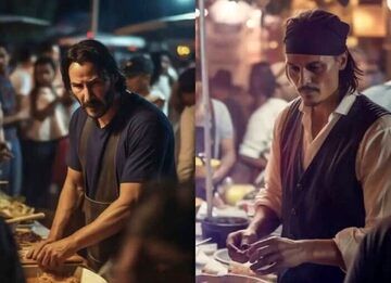 افطاری دادن رونالدو، دی‌کاپریو و جانی دپ در امارات!+ تصاویر