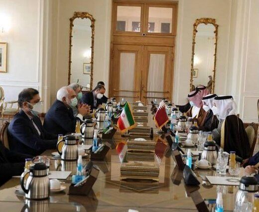 جزئیات دیدار ظریف با وزیرخارجه قطر 