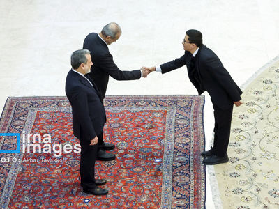 تصاویر| مراسم رسمی سلام سفراء 