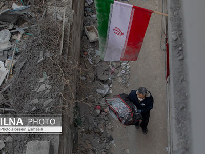 تصاویر| سقف های فروریخته خانه‌ها در حملات علیه ایران