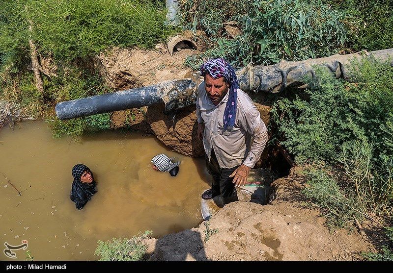 تصاویر| رسیدن آب به خوزستانِ تشنه