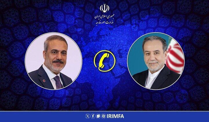 گفتگوی تلفنی عراقچی و فیدان