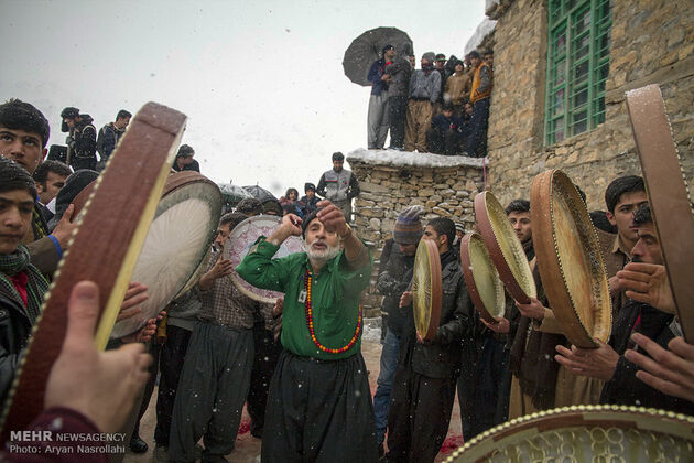 آئین کهن جشن عروسی پیرشالیار