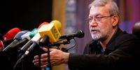 لاریجانی در محاصره مردم+تصاویر