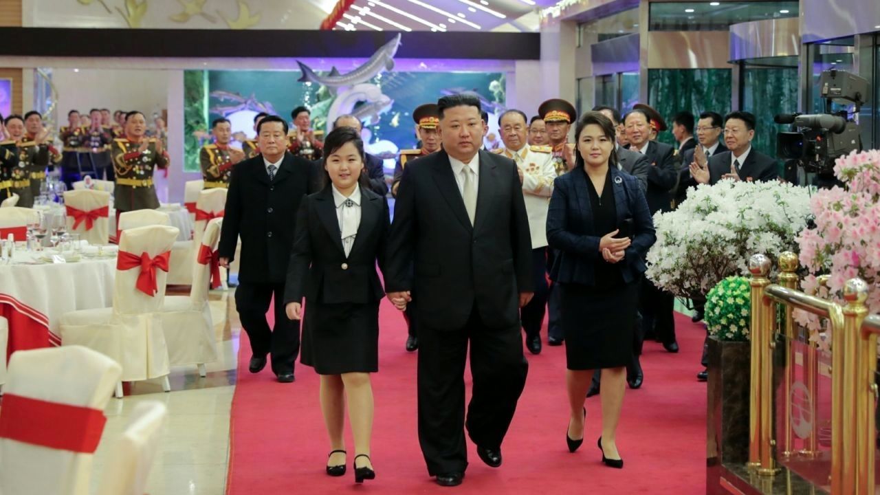 پیام حضور دختر رهبر کره شمالی در 2 رویداد نظامی 