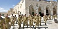 آماده باش اسرائیل در قدس / ورود ده ها هزار نمازگزار فلسطینی به مسجدالاقصی 