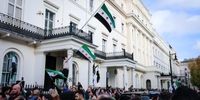 سفارت سوریه در لندن بعد از سال‌ها تعطیلی بازگشایی شد