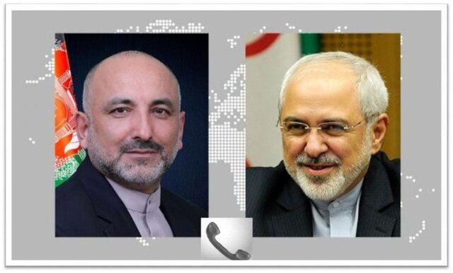 تبریک ظریف به وزیر خارجه افغانستان