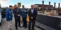 بازدید وزیر صمت از فولاد مبارکه پس از حمله آمریکا و اسرائیل
