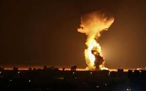  یک مرکز نظامی ارتش اسرائیل آتش گرفت
