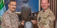 دیدار مقامات نظامی عربستان و انگلیس