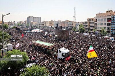 سازمان آتش نشانی شهرداری تهران: هیچ حادثه‌ای در مراسم تشییع امروز رخ نداد