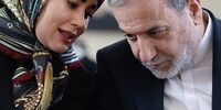 صحبت های درگوشی عراقچی با همسرش/ دختر سردار سلامی هم بود+ تصاویر