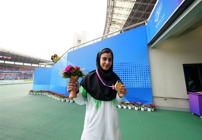 لحظه قهرمانی ورزشکار ایرانی در مسابقات هانگژو + فیلم