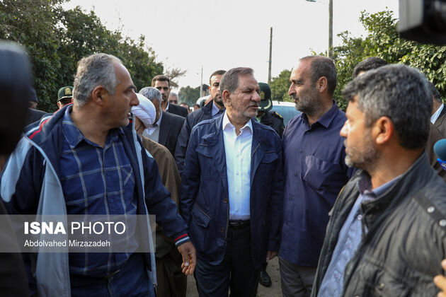 بازدید جهانگیری از مناطق سیل‌زده